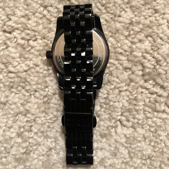 Michael Kors Black & Gold Watch - Picture 7 of 8